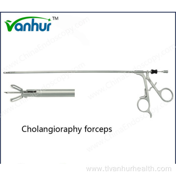 Surgical Instruments Laparoscopic Cholangioraphy Forceps
